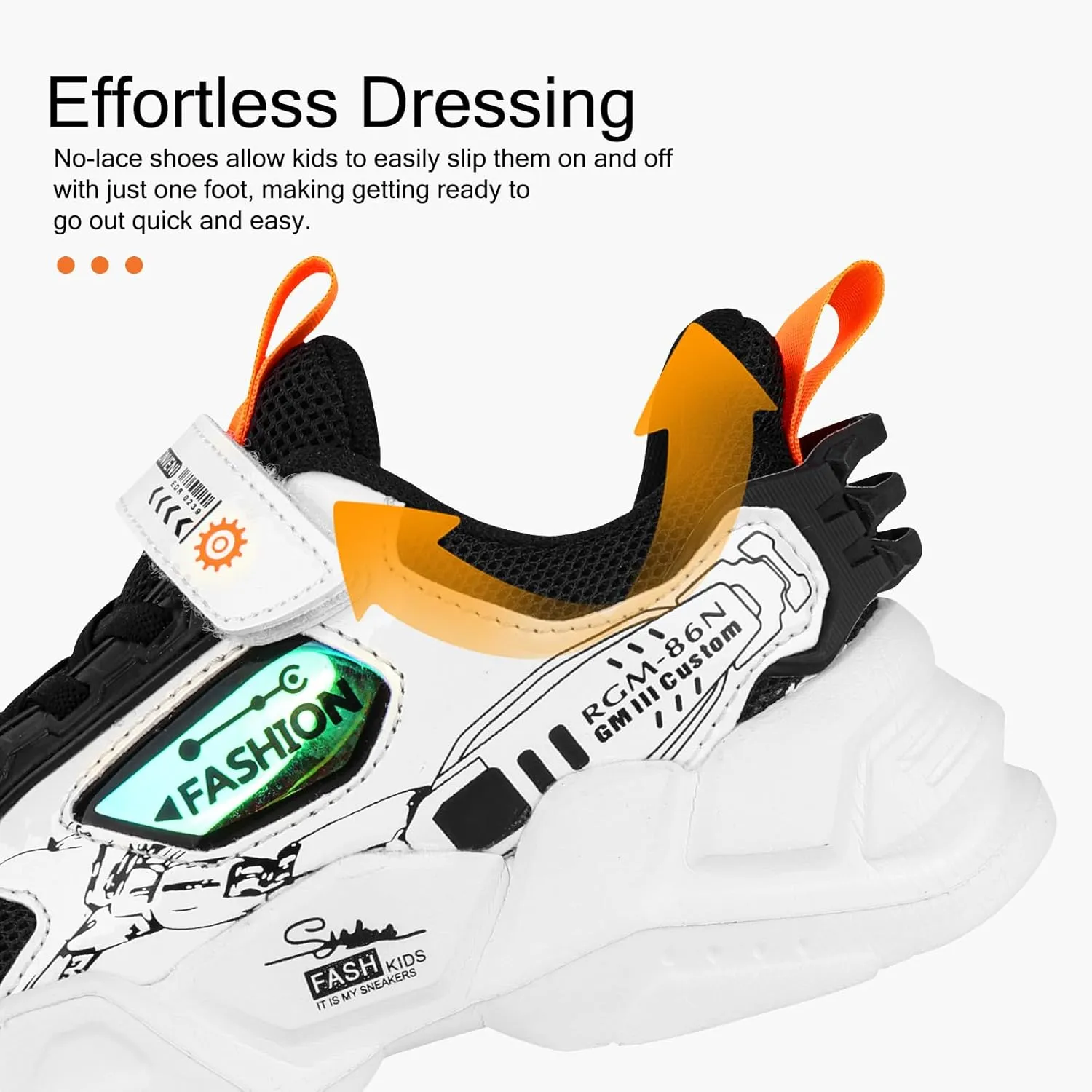 Kids Boys Sports Shoes Casual Shoes Mesh Breathable Trend Fashion Children's Basketball Shoes Sports Running Shoes