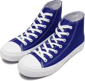 Kids Canvas Sneakers for Girls Boys High Top Canvas Fashion Shoes Comfortable Classic Casual Lace up Walking Running Shoes