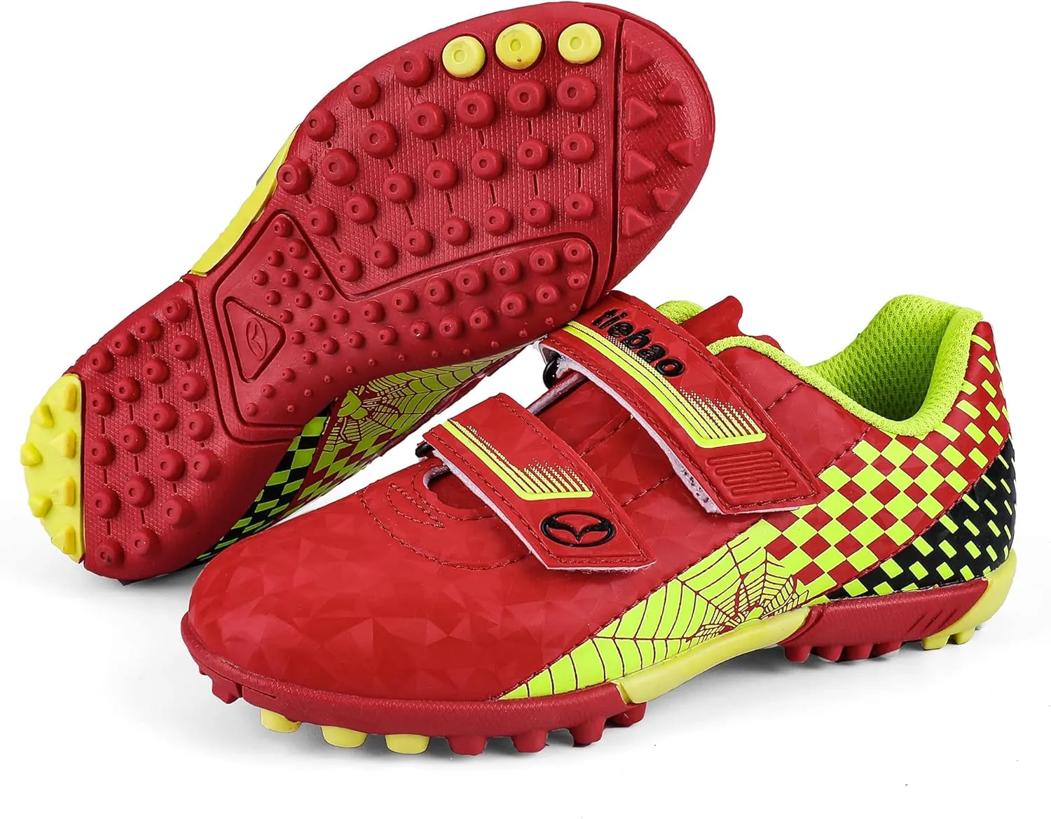 Kids Soccer Cleats Turf Outdoor Indoor TF Soccer Shoes Little Big Boys Girls
