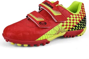 Kids Soccer Cleats Turf Outdoor Indoor TF Soccer Shoes Little Big Boys Girls