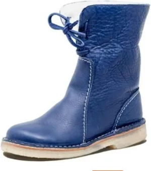 Lausiuoe Winter Boots For Women Fashion 2022 Women's Snow Boots Warm Fur Lined Casual Anti-Slip Outdoor Fuzzy Platform Booties