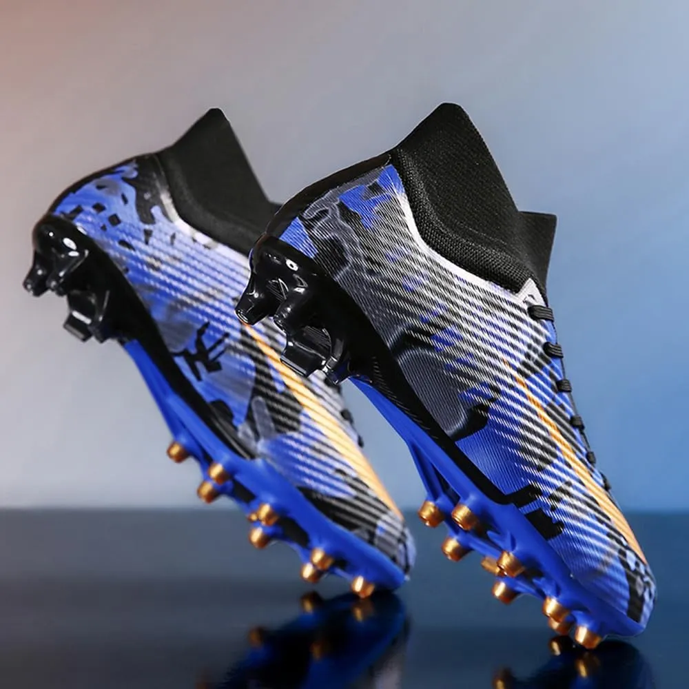 Maylrvjv Men's Soccer Cleats Football Shoes Comfortable Indoor and Outdoor Training Sports Sneakers