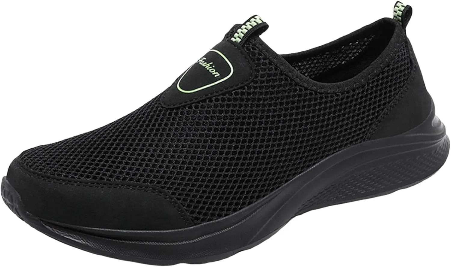 Men Sports Shoes Fashionable New Pattern Simple Pure Color Mesh Breathable Comfortable Hiking Shoes Sneaker Mens