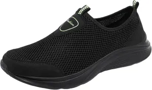 Men Sports Shoes Fashionable New Pattern Simple Pure Color Mesh Breathable Comfortable Hiking Shoes Sneaker Mens