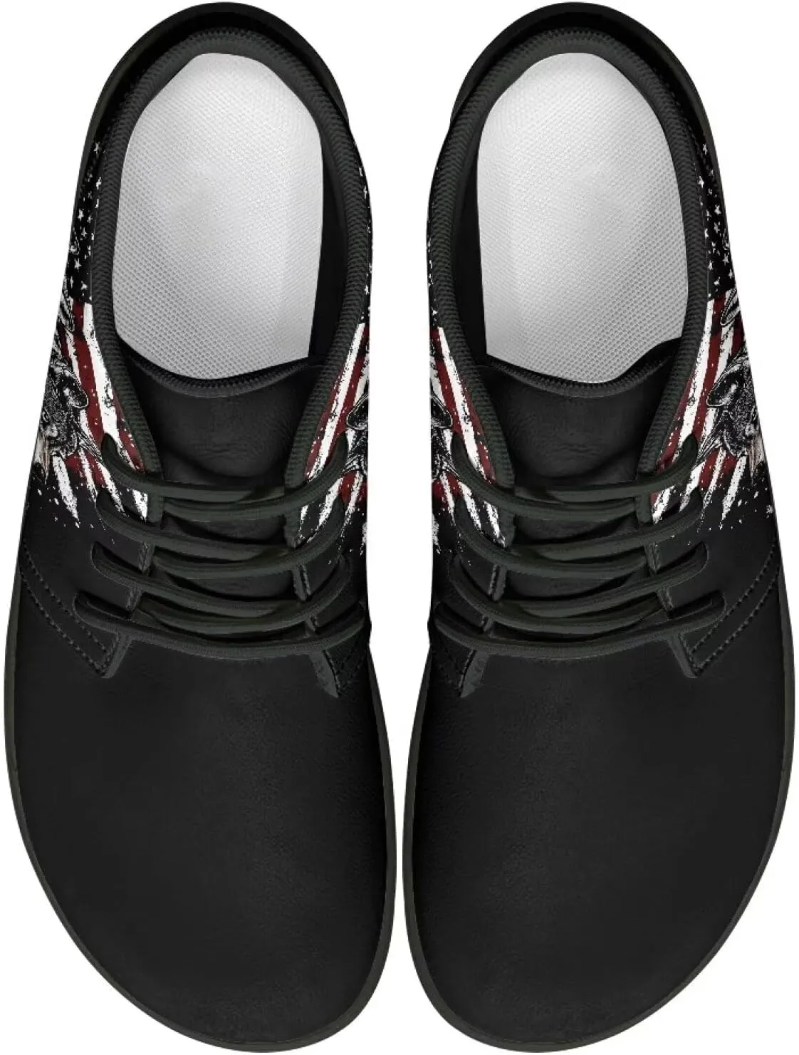 Mens Barefoot Shoes Hiking Shoes Waterproof Wide Toe Box Shoes for Men