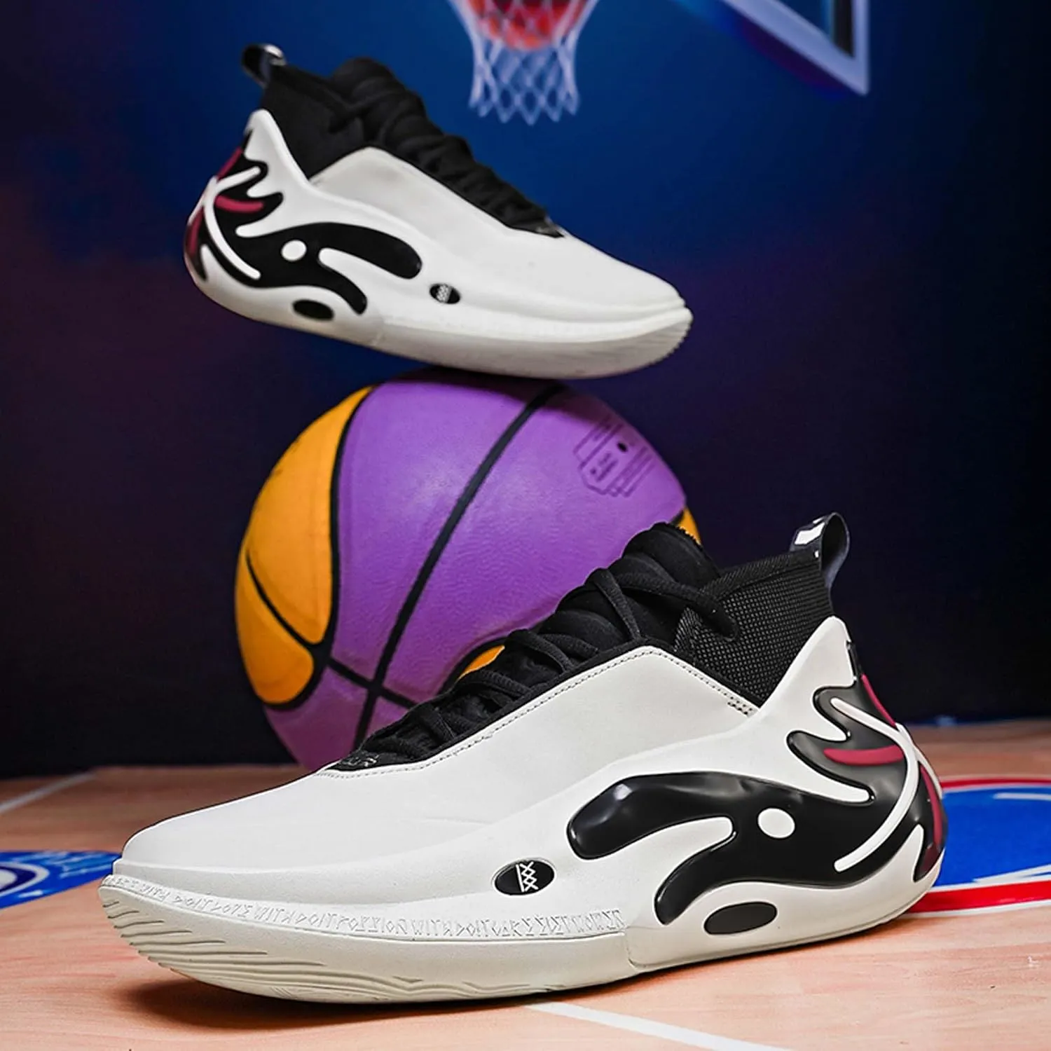Mens Basketball Shoes-Non-Slip Comfortable and Breathable-Ladies Fashion Sneakers-Teens Lightweight Training Running Shoes-Outdoor Casual Sneakers,Men's Shoes,Women's Shoes