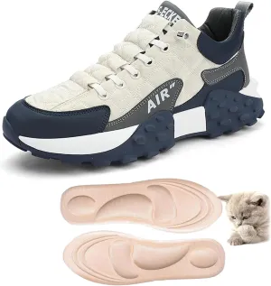Men's Orthopedic Comfort Sneaker 2024, Mens Orthopedic Shoes Casual Slip on Trainers Non-Slip Basketball Shoes