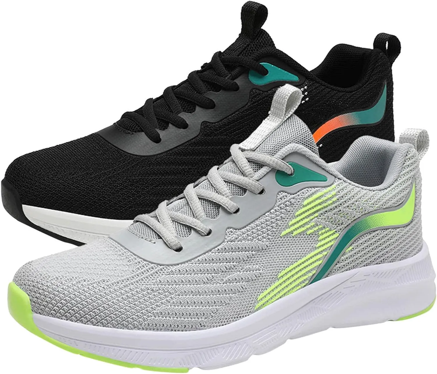 Men's Sport Breathable Mesh Shoes Outdoor Athletic Slip-On Hiking Shoe Comfortable & Light-Weight Stretch Shoes