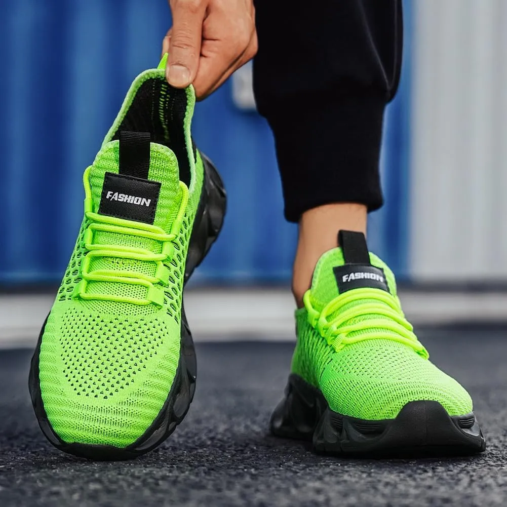 Men's Ultra Lightweight Mesh Sneakers Casual Breathable Athletic Running Walking Shoes