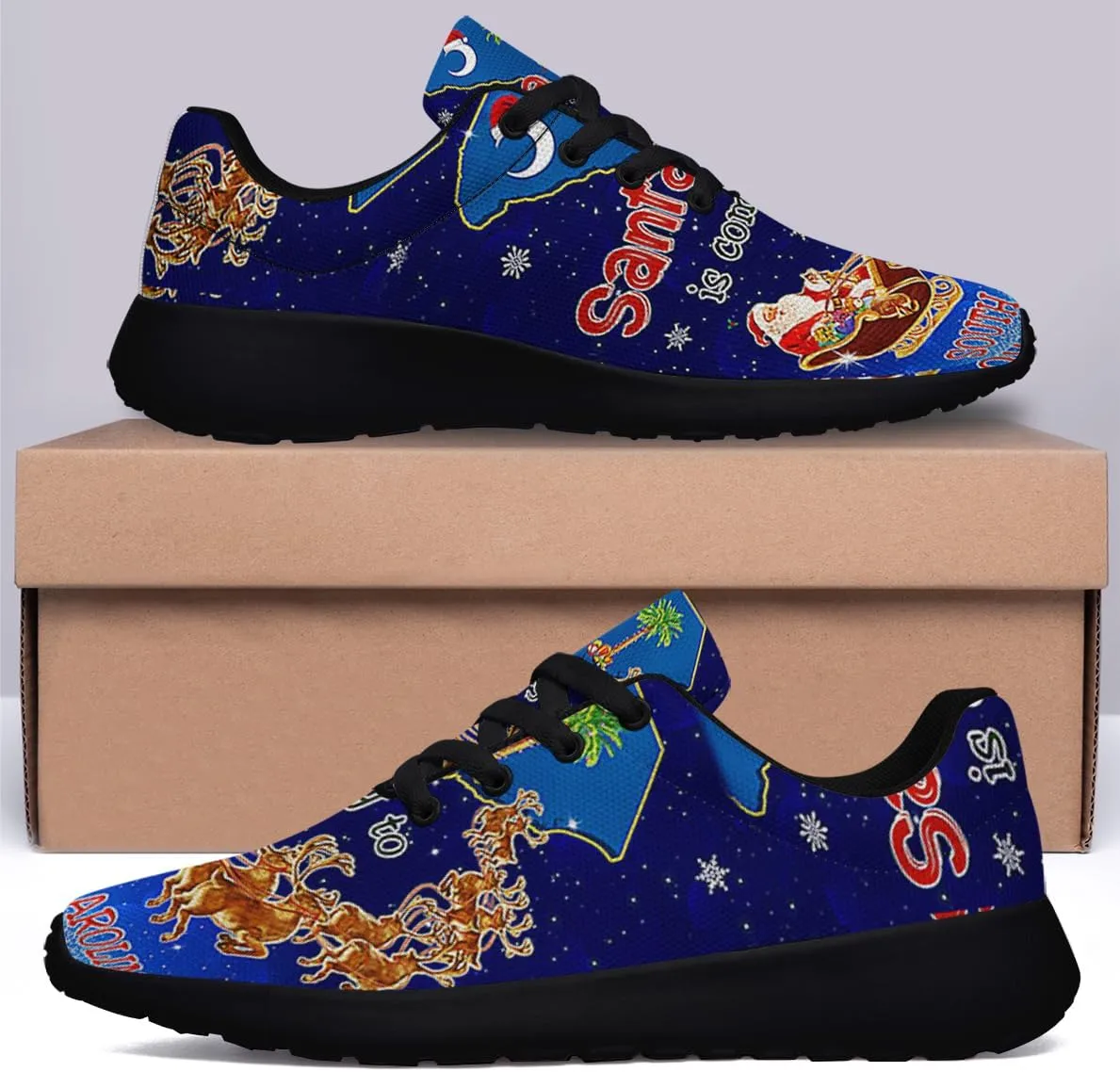 Mens Womens South Carolina Athletic Walking Sneakers Running Shoes Mesh Breathable Lace Up Fashion Sneakers