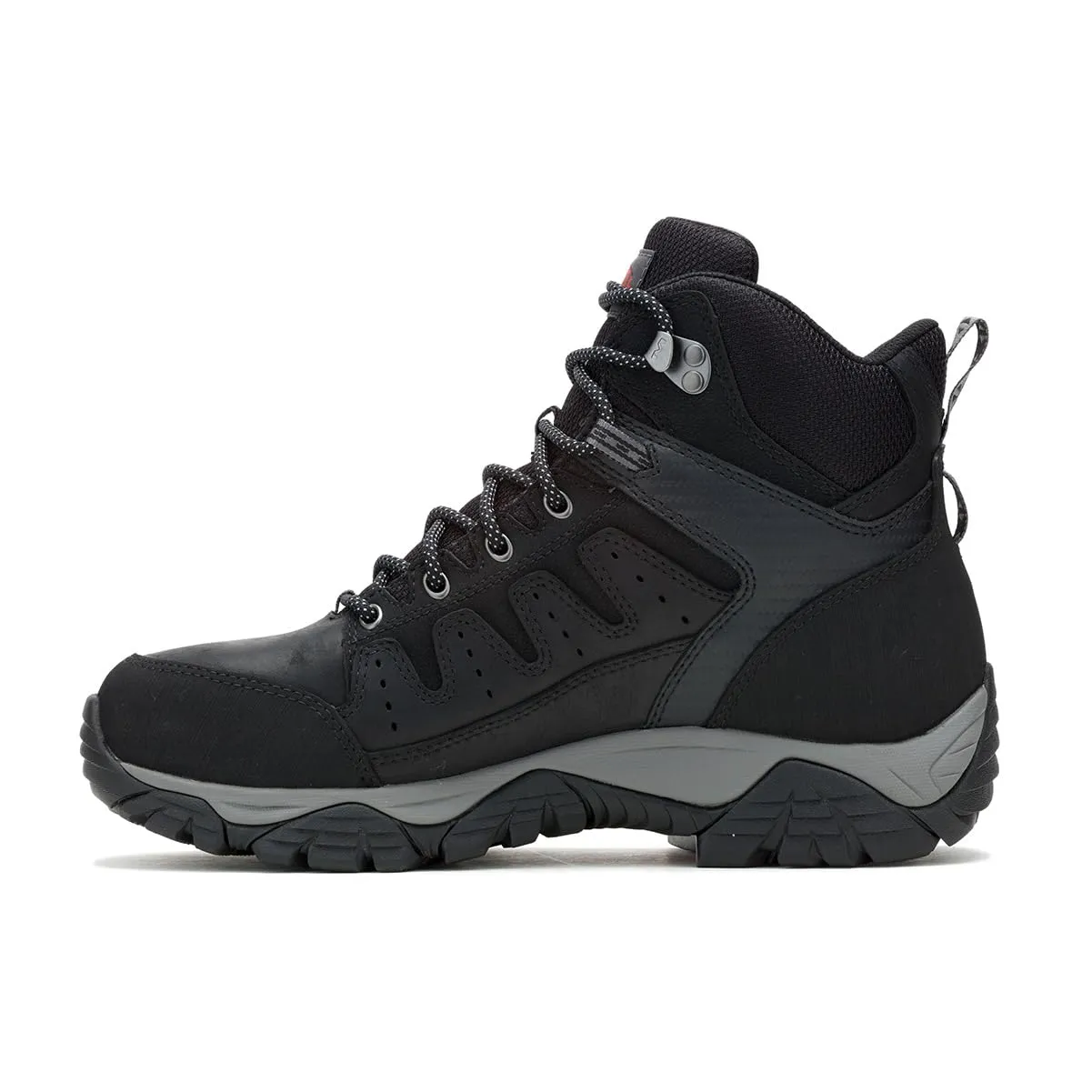 Merrell Men's Windoc Waterproof Steel Toe Mid Construction Boot, Black, 9