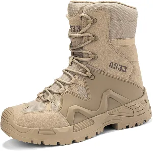 Military Army Combat Boots Mens Womens High-Top Tactical Outdoor Patrol Hiking Boots
