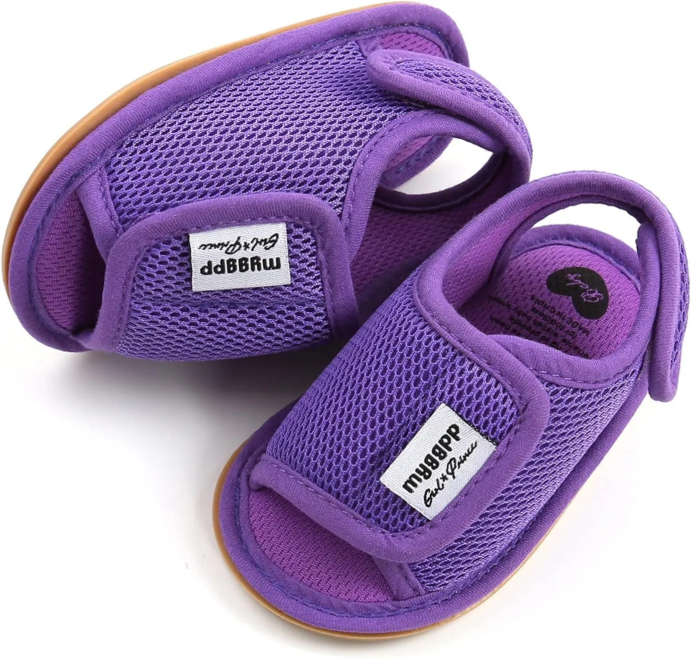 Newborn Shoes for Girls,Baby Shoes Sole Mesh Sandals Non-Slip Flat Boys Walking Rubber Shoes Baby Toddler Shoes
