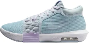 NIKE Lebron Witness 8 Basketball Shoes (FB2239-401, Glacier Blue/Light Armory Blue/Lilac Bloom/White) Size 9