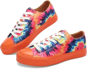 Obtaom Unisex Canvas Shoes Low Top Fashion Sneakers Slip on Walking Shoe