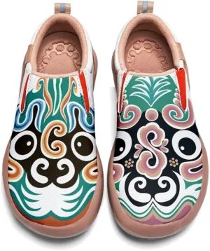 Onehorse Kid's Casual Slip-on Loafers Boys Girls Walking Shoes Funny Painted Travel Fashion Sneakers