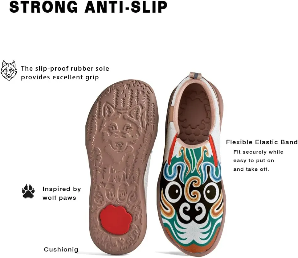 Onehorse Kid's Casual Slip-on Loafers Boys Girls Walking Shoes Funny Painted Travel Fashion Sneakers