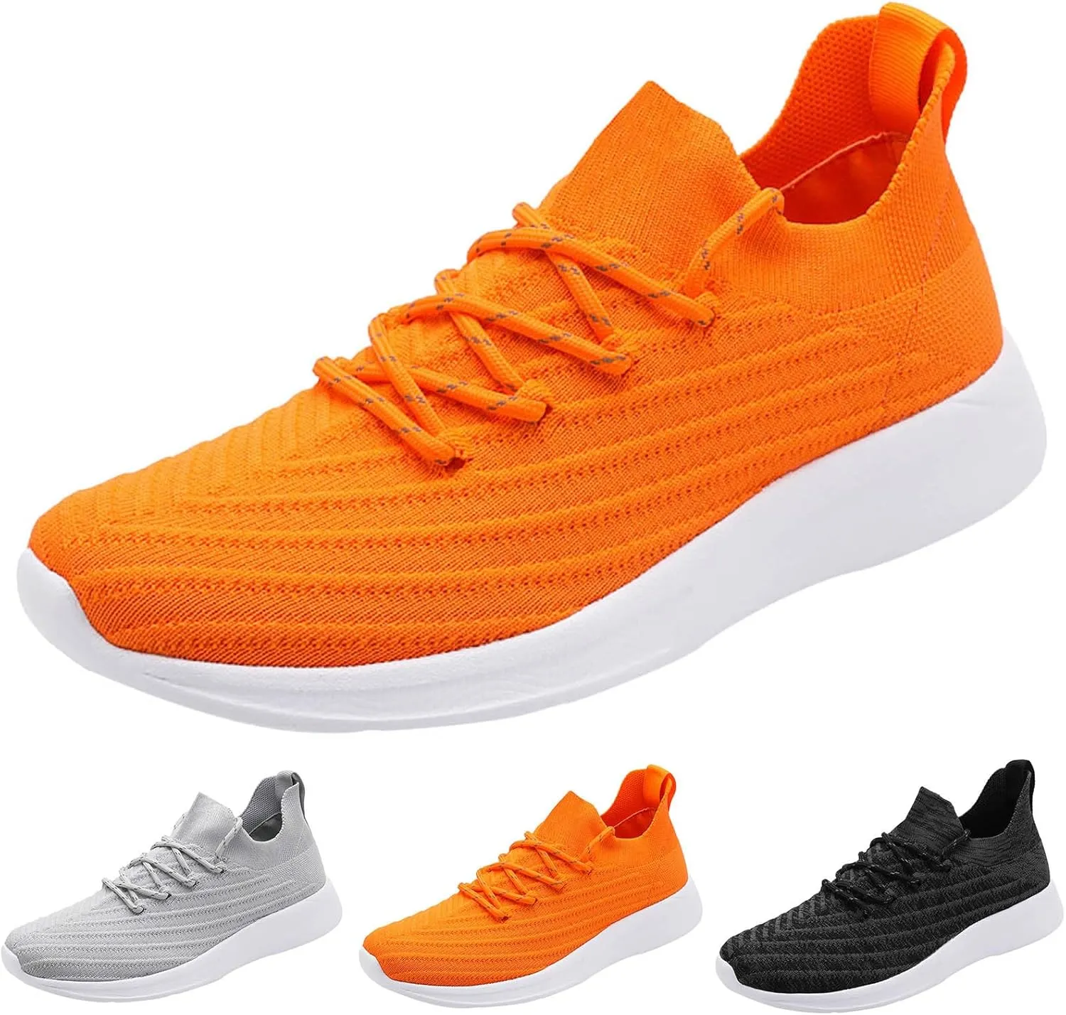 Outdoor Jogging Sneakers for Men Comfortable Lightweight Casual Walking Shoe Men's Sport Breathable Mesh Shoes
