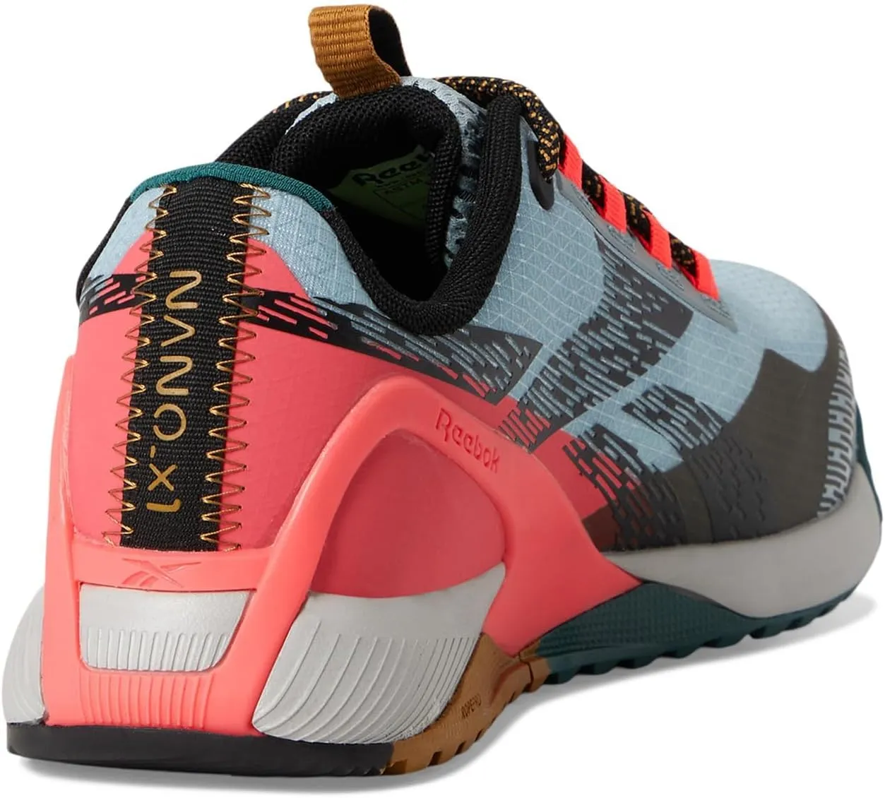Reebok Women's Rb382 Nano X1 Adventure Work Construction Shoe Blue Safety
