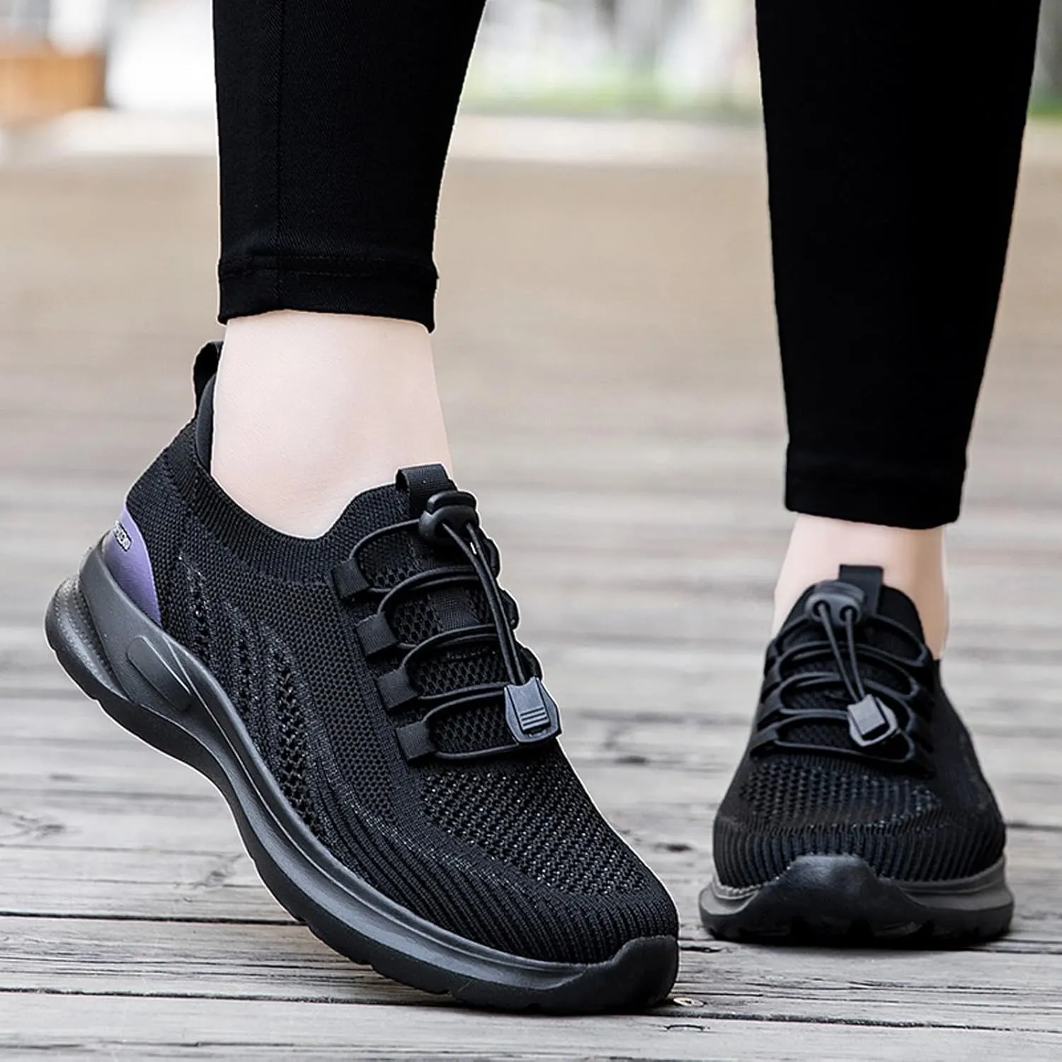 Running Shoes for Women Wide Toe Pull On Sneakers Womens Black High Top Fashion Sneakers for Women Women's Sneakers Wide Zapatos Blancos para Mujer