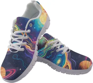 Running Shoes Lightweight Tennis Shoes Non Slip Gym Workout Shoes Breathable Mesh Walking Sneakers