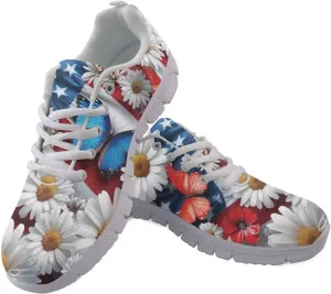 Running Shoes Lightweight Tennis Shoes Non Slip Gym Workout Shoes Breathable Mesh Walking Sneakers