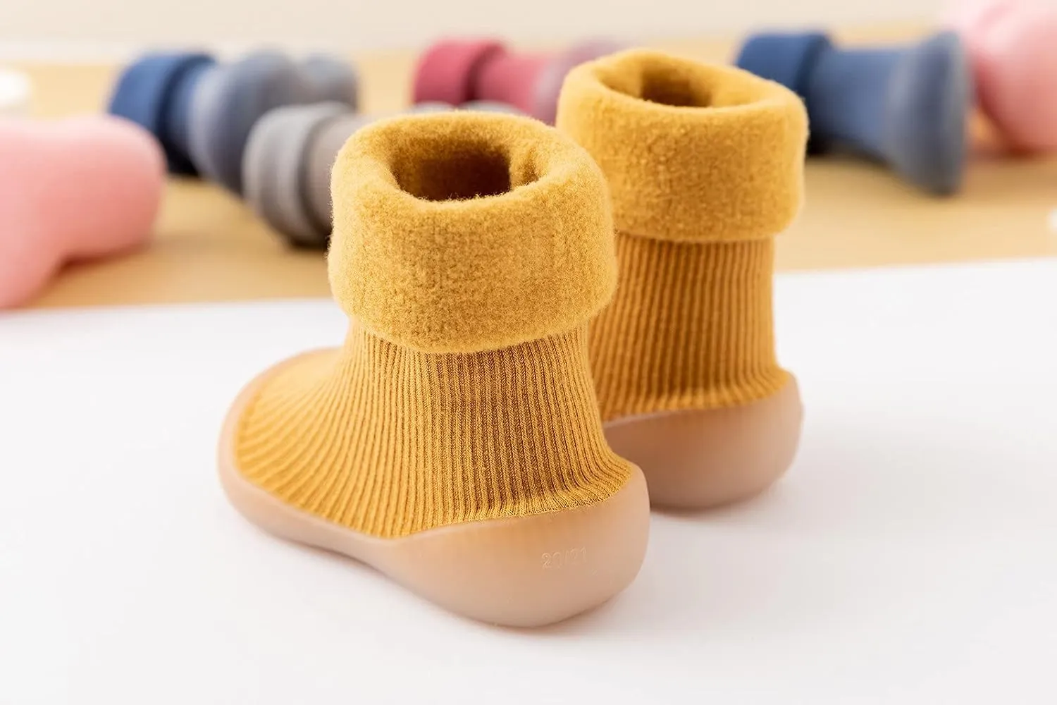 Sandals Flip Flop for Boys Size 13 Kids Toddler Baby Boys Girls Solid Warm Knit Soft House Slippers for Toddler Boys