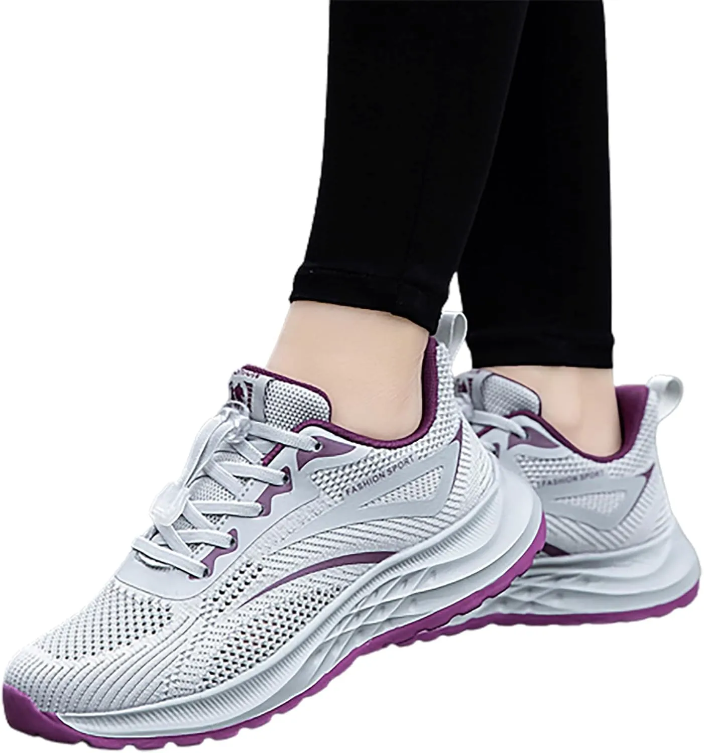 SBGMoSJ Minimalist Trail Running Shoes Women Walking Shoes Women Wide Toe Womens Athletic Shoes Size 8.5 Wide Womens White High Top Sneakers Women's Slip On Shoes 11 Wide