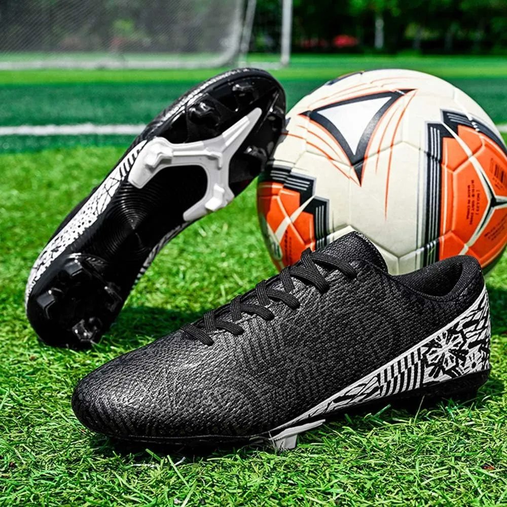 Soccer Cleats for Men Women High Top Football Shoes Boys Girls Indoor Outdoor Training Soccer Sports Shoes