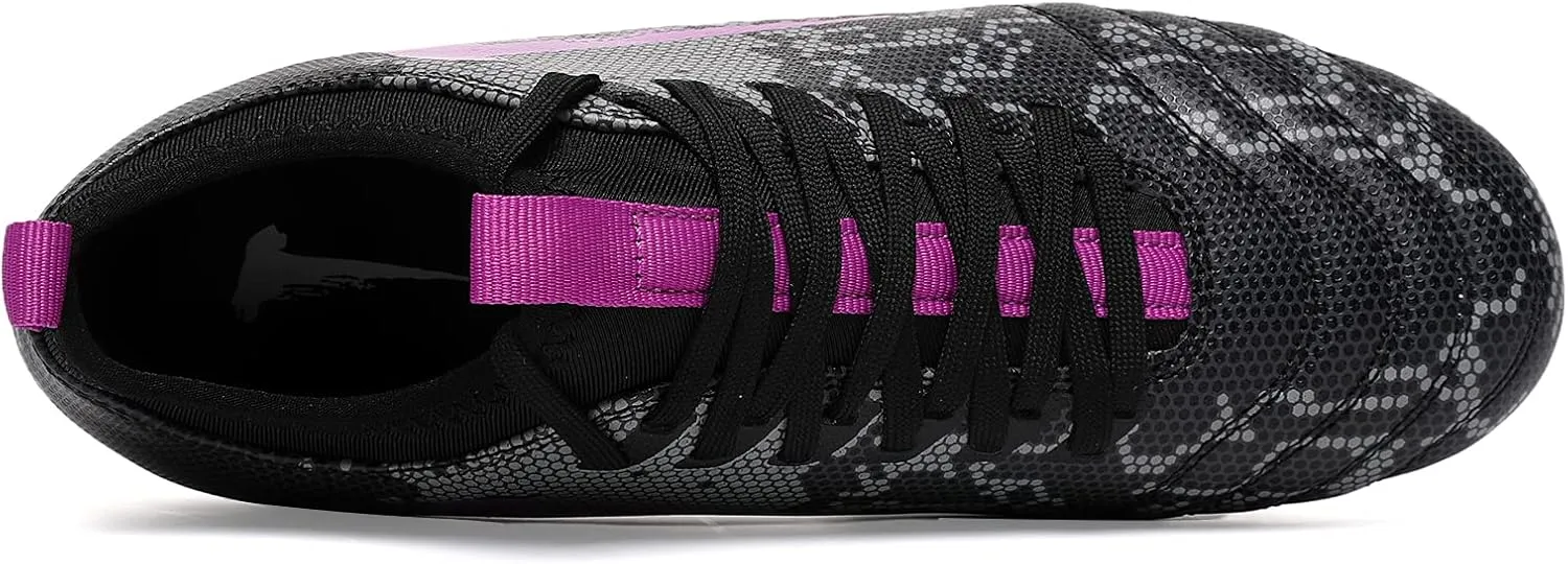 Soccer Cleats for Mens Womens Indoor Soccer Shoes Unisex Baseball Turf Shoes Youth Rugby Shoes Adult AG FG TF Football Boots Wide Training Sneaker