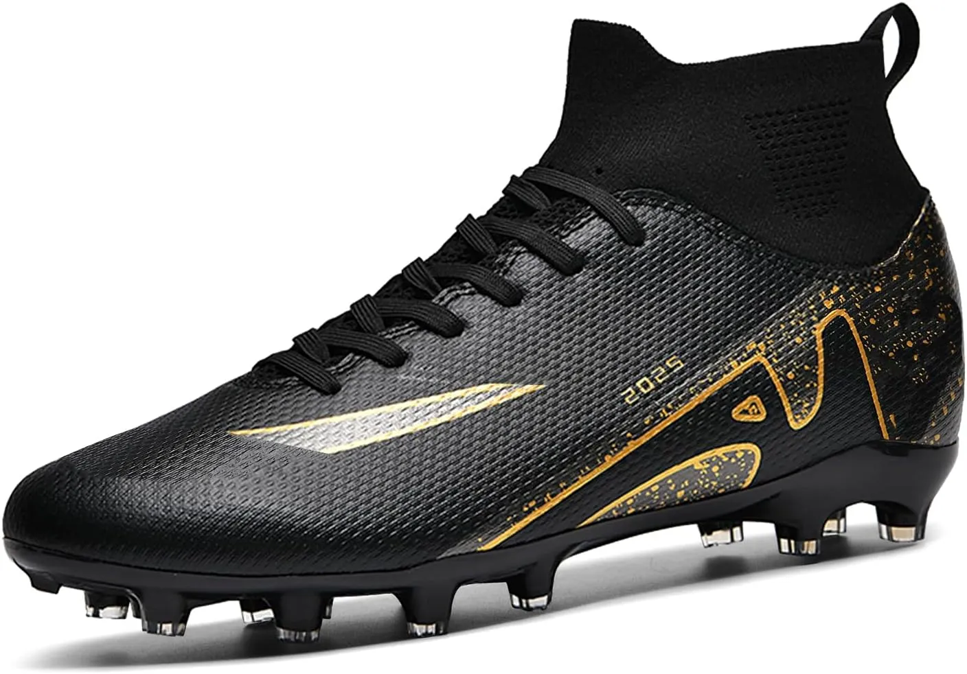 Soccer Cleats for Womens Mens Outdoor Unisex Turf Shoes Youth Rugby Shoes Adult AG FG TF Football Boots Wide Training Sneaker
