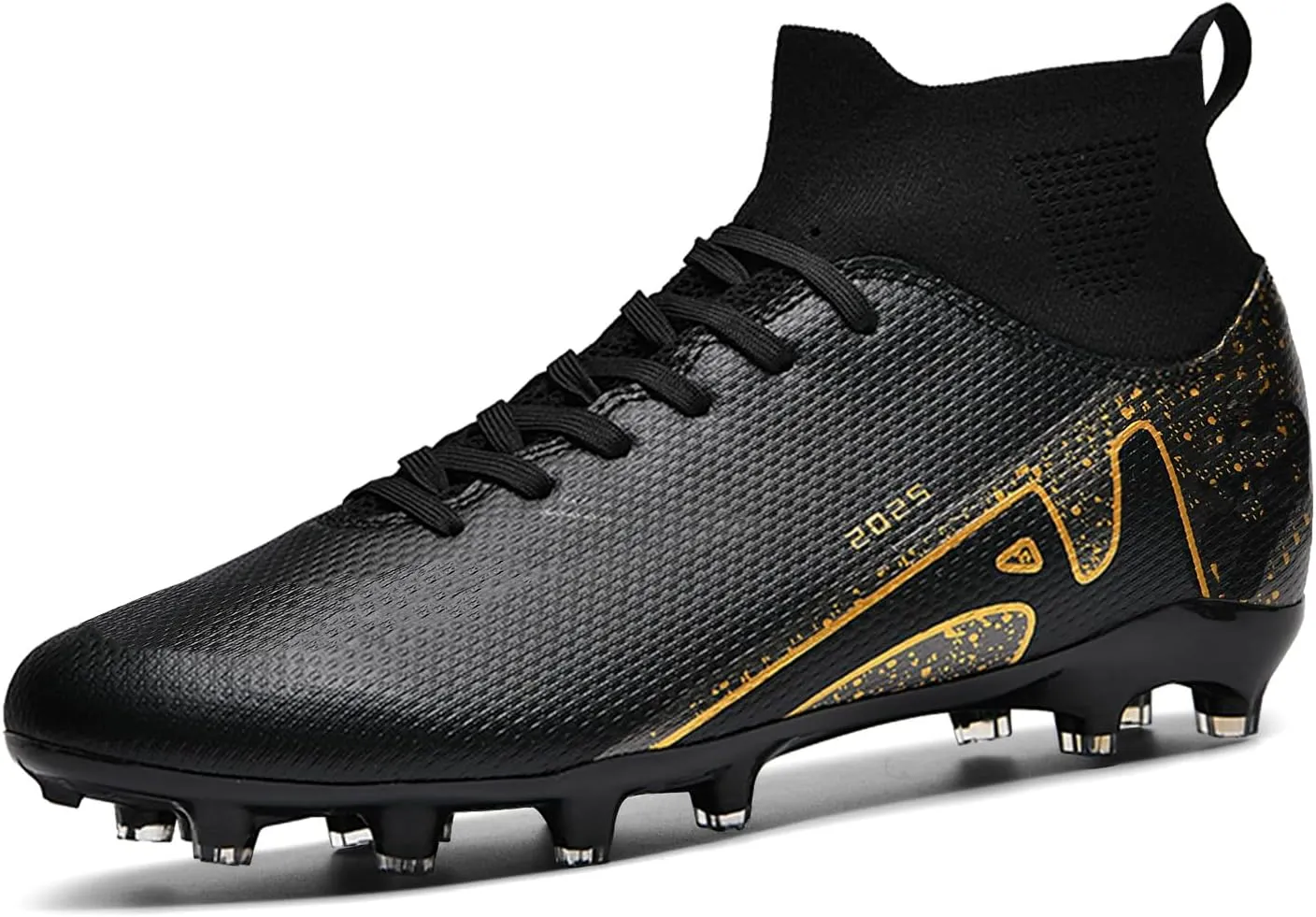 Soccer Cleats for Womens Mens Outdoor Unisex Turf Shoes Youth Rugby Shoes Adult AG FG TF Football Boots Wide Training Sneaker