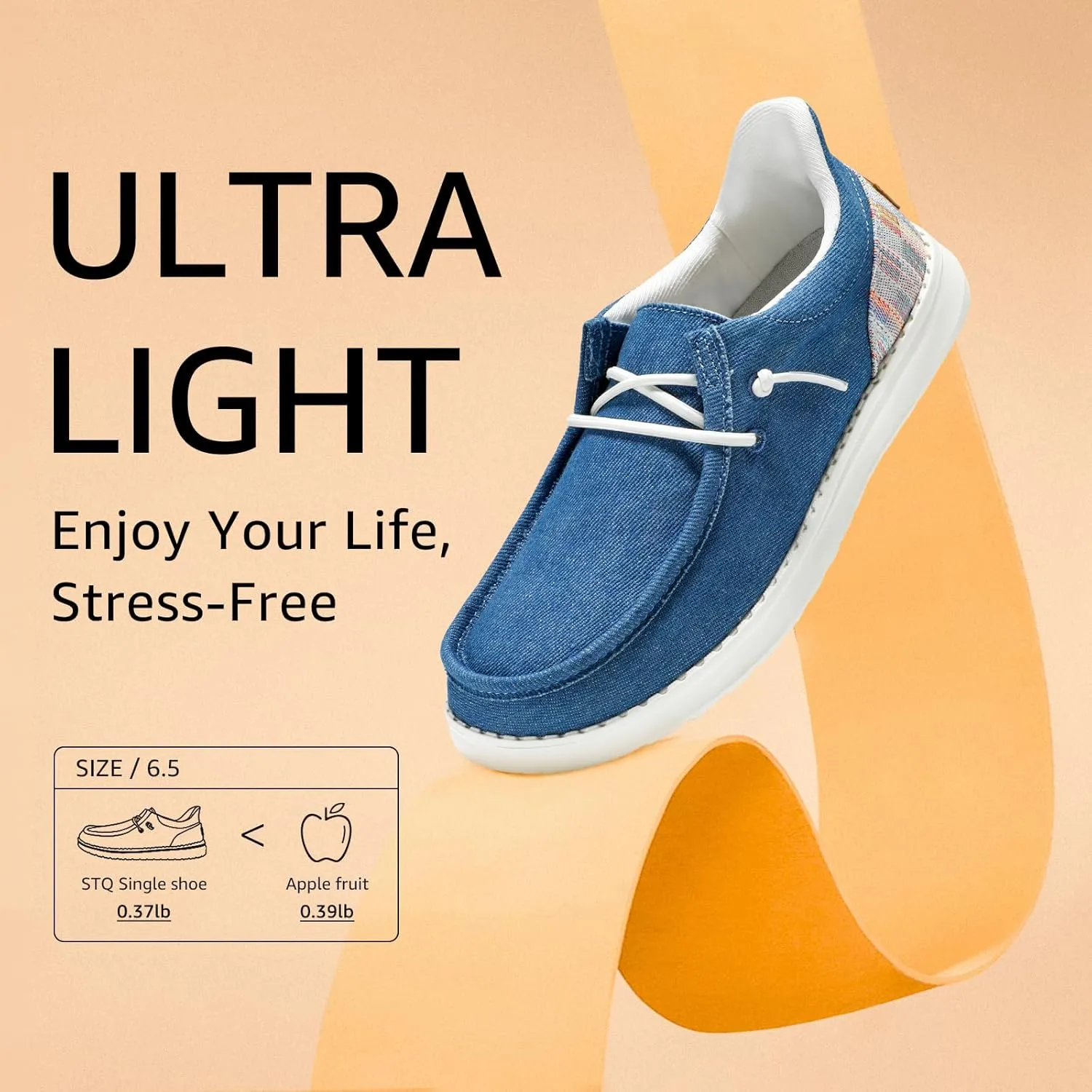 STQ Women Slip on Maternity Shoes丨Orthopedic Plantar Fasciitis Relief Ultralight Sneakers