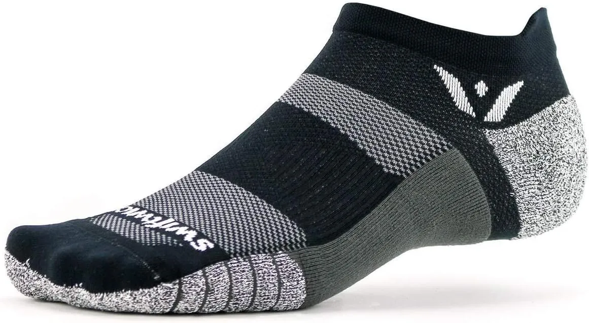 Swiftwick- FLITE XT ZERO Non-Slip Running Socks, Golf Socks, Ultimate Stability
