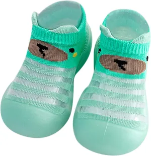 Tennis Shoes Boys Size 9 Infant Boys Girls Animal Prints Cartoon Socks Shoes Toddler Breathable Boy Shoes