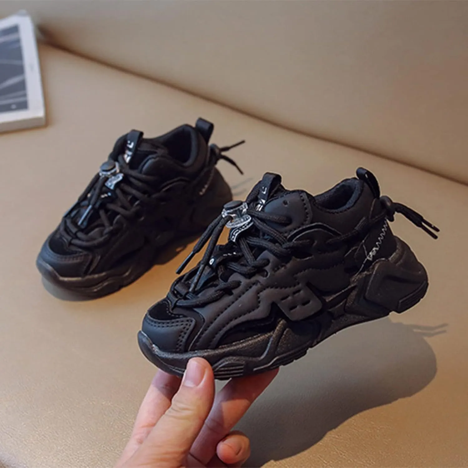 Toddler/Little Kid Boys Girls Lightweight Breathable Sneakers Non-Slip Athletic Tennis Shoes for Running Walking