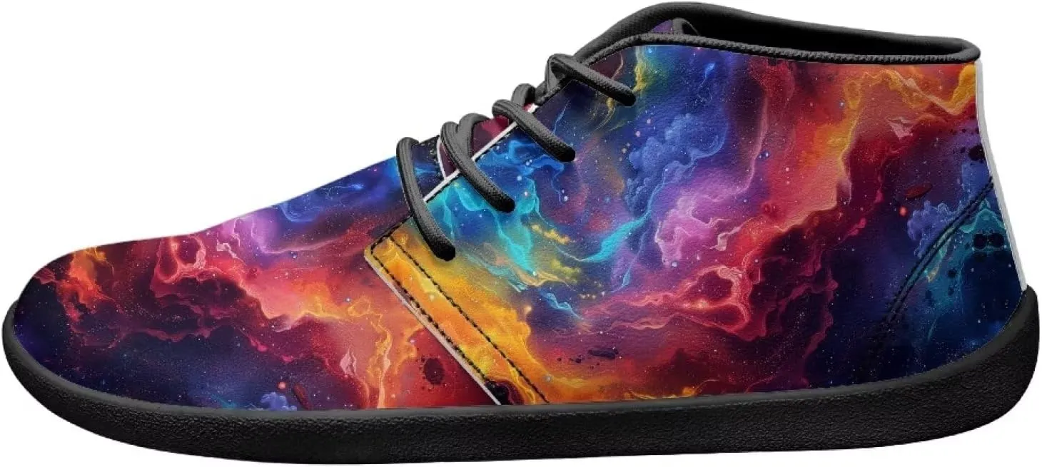 Trendy Womens Barefoot Shoes Leather Shoes for Women Low Top Sneakers