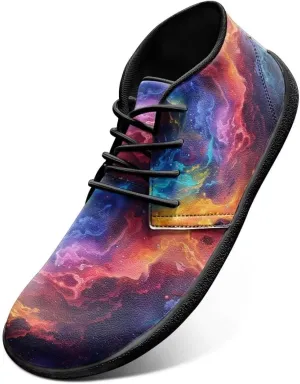 Trendy Womens Barefoot Shoes Leather Shoes for Women Low Top Sneakers