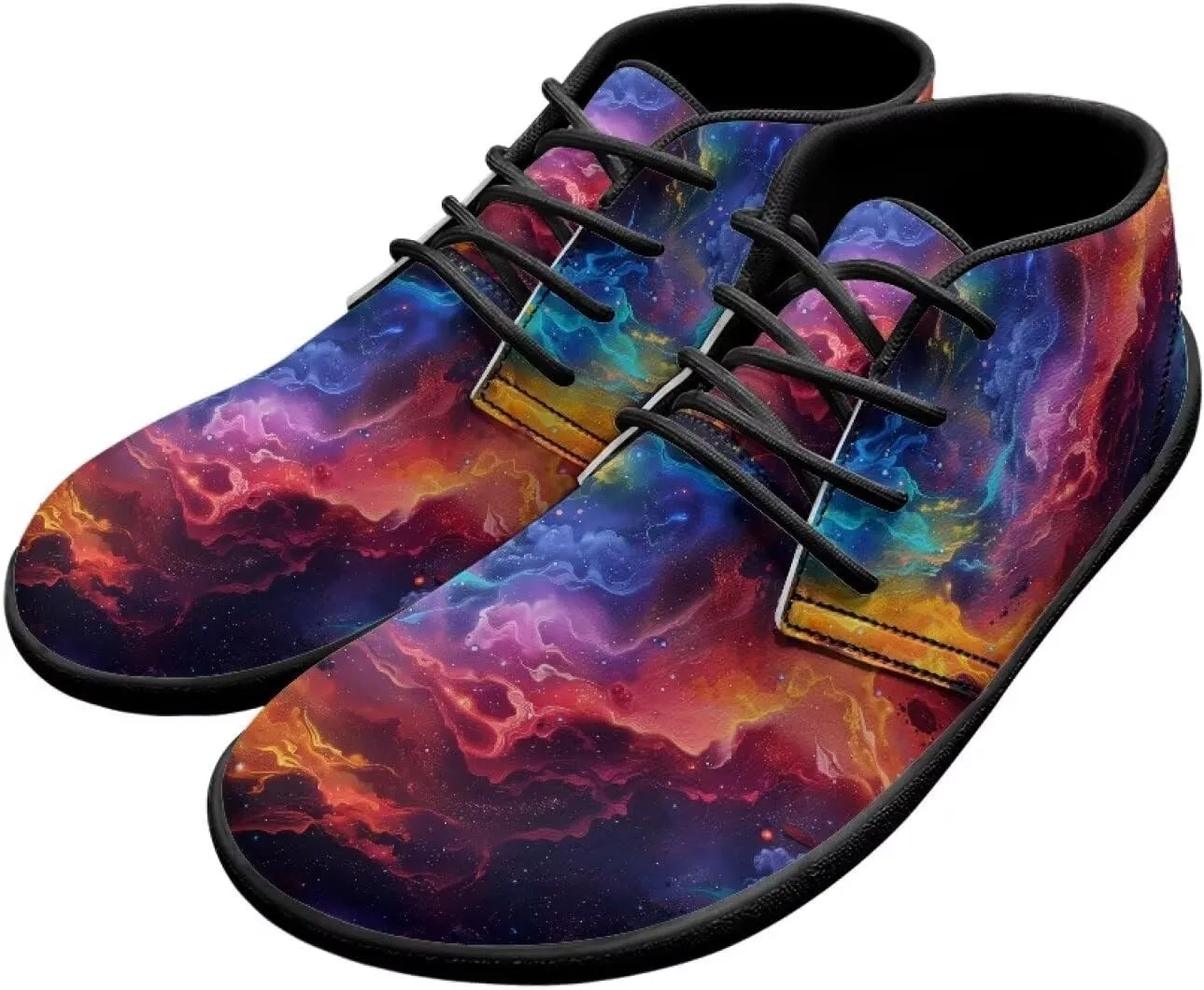 Trendy Womens Barefoot Shoes Leather Shoes for Women Low Top Sneakers