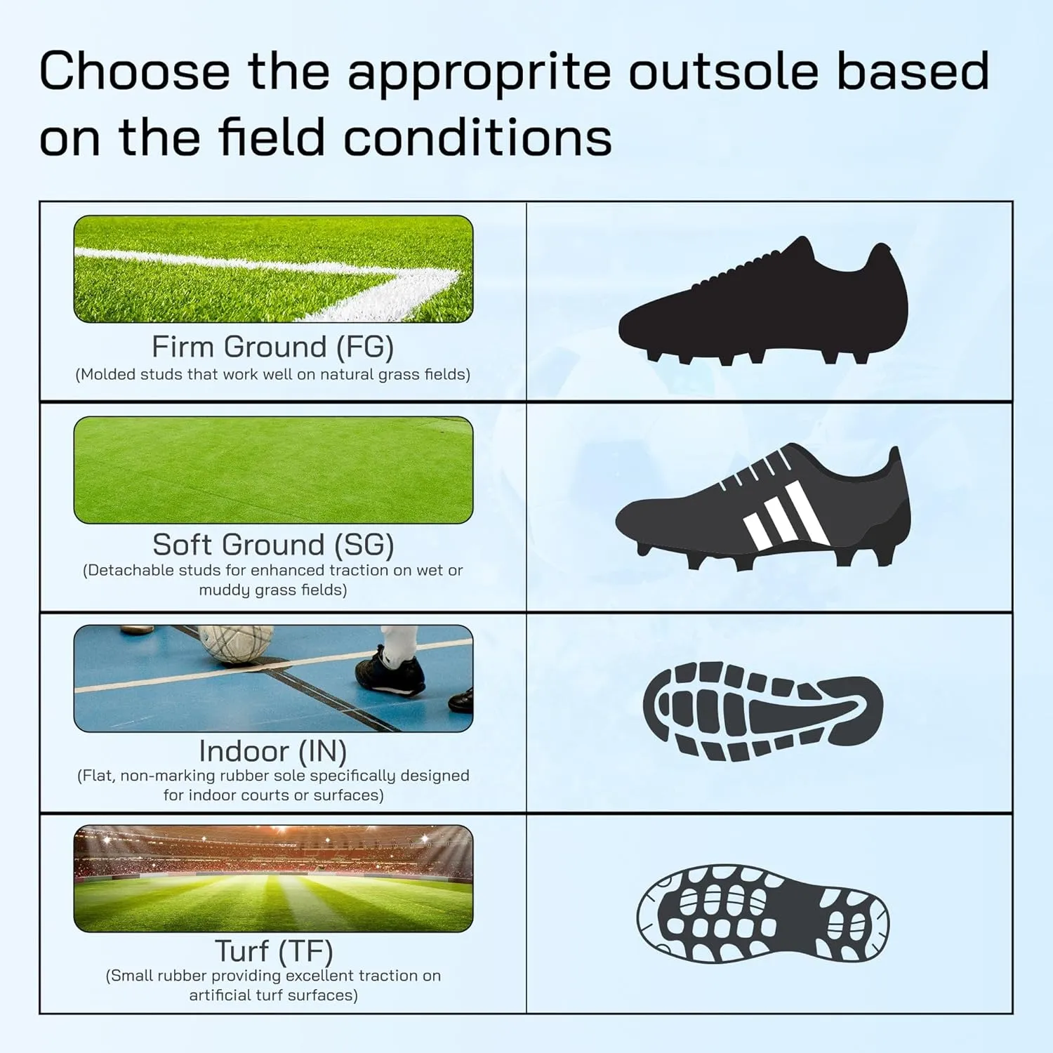 Vizari Tesoro Firm Ground Soccer Cleats for Mens - Lightweight & Durable Adult Soccer Cleats with Enhanced Traction - Mens Soccer Shoes with Padded Heel & Anti-Stretch Lining