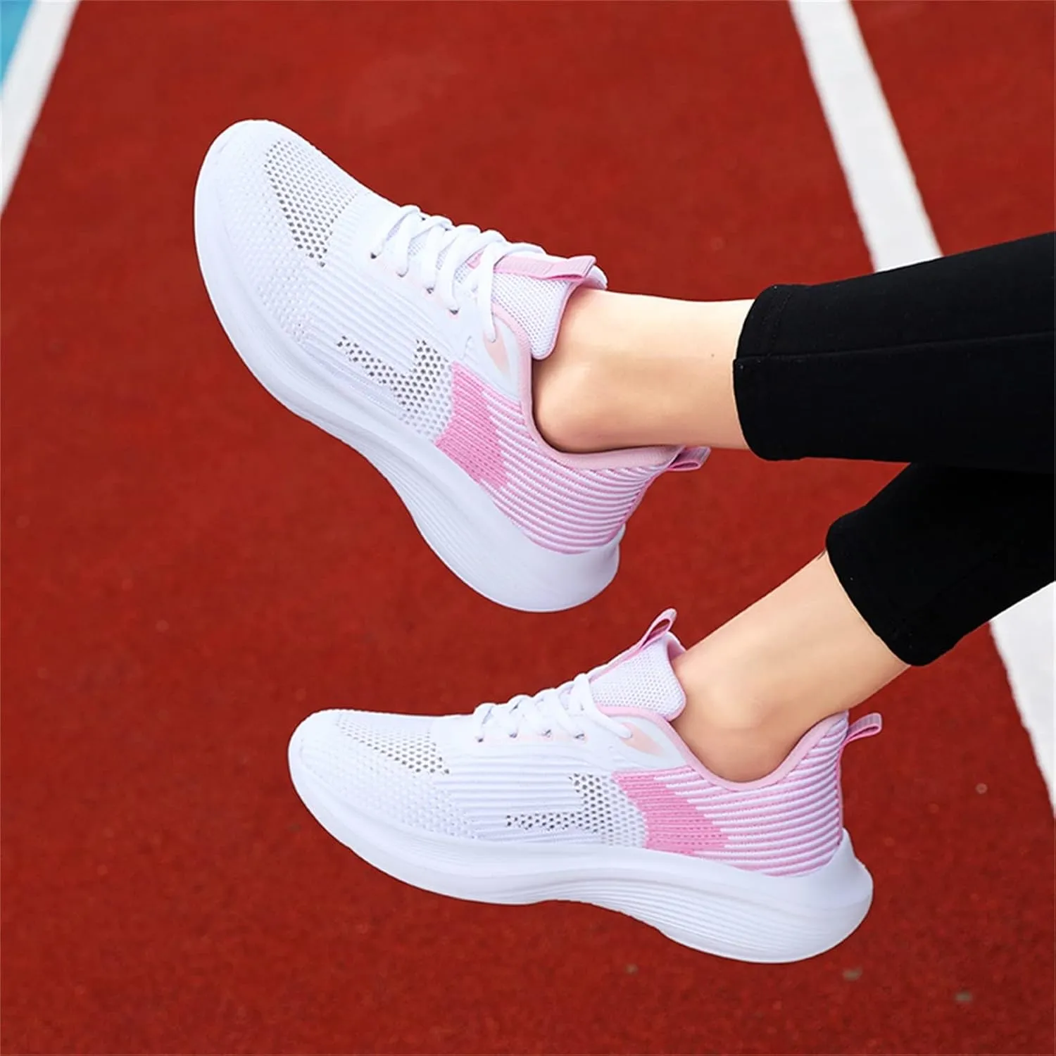 Wedge Sneakers for Women 2023 Zapatos De Mujer De Vestir Comodos Con Plataforma White Tennis Shoes Women Dressy Casual Sneakers for Women Womens Black Sneakers 8.5 Orthopedic