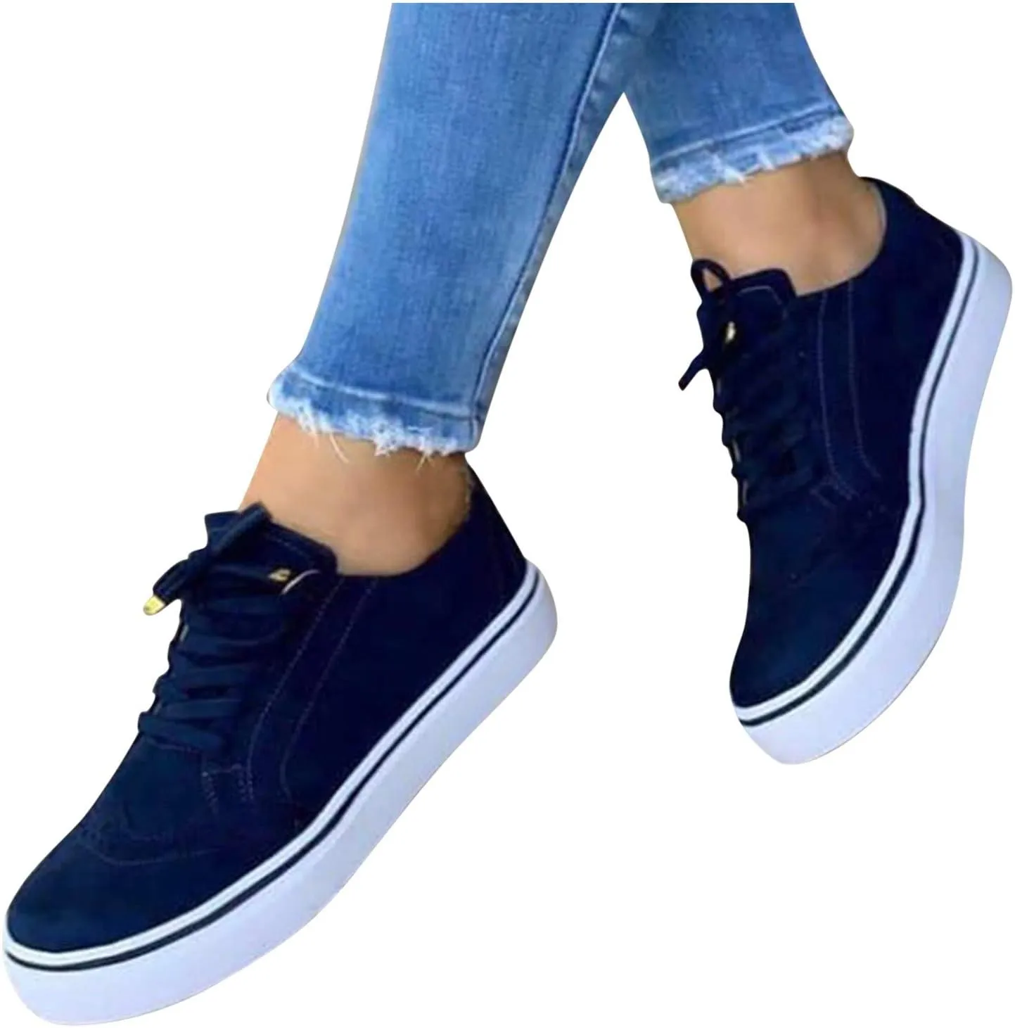 Wedge Sneakers for Women Comfortable Dressy Orthopedic Shoes for Women Dressy Wide Slip On Gym Shoes Womens Sneakers Casual Zapatos De Mujer Antideslizante para Cocina