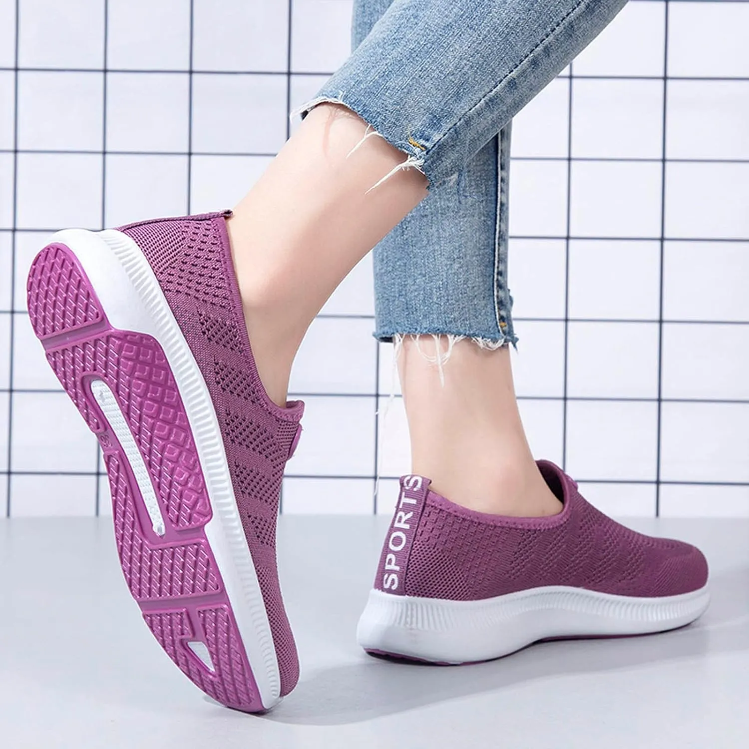White Slip On Sneakers for Women Size 9 Orthopedic Shoes for Women Dressy Wide Black Shoes Women Casual 5.5 Plantar Fasciitis Shoes Women Flats Zapatos De Mujer Antideslizante para Cocina
