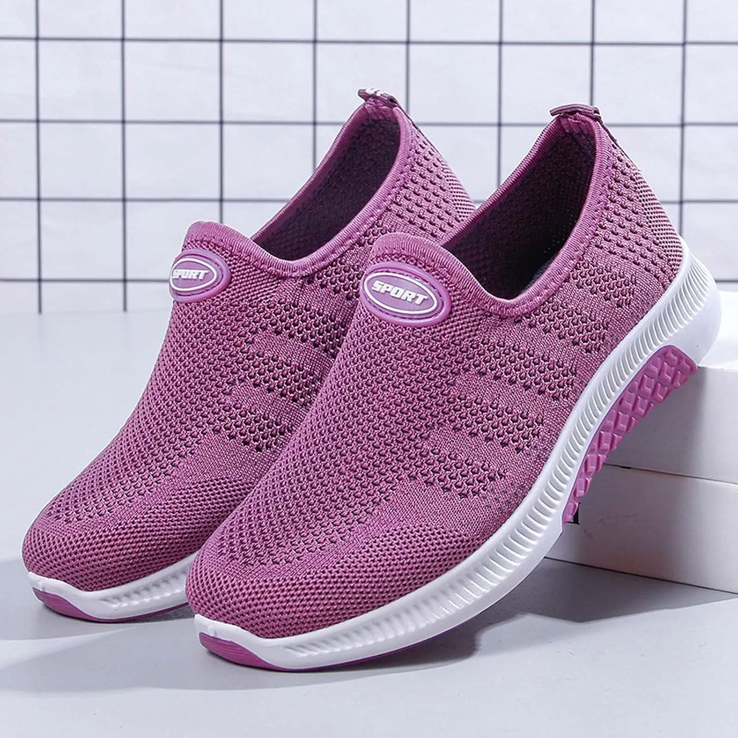 White Slip On Sneakers for Women Size 9 Orthopedic Shoes for Women Dressy Wide Black Shoes Women Casual 5.5 Plantar Fasciitis Shoes Women Flats Zapatos De Mujer Antideslizante para Cocina