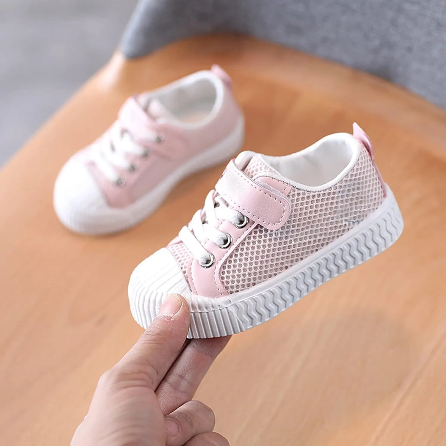 Wide Toddler Shoes Boys Girls Slip On Sneakers Tennis Shoes Sports Shoes Walking Shoes Lightweight Breathable