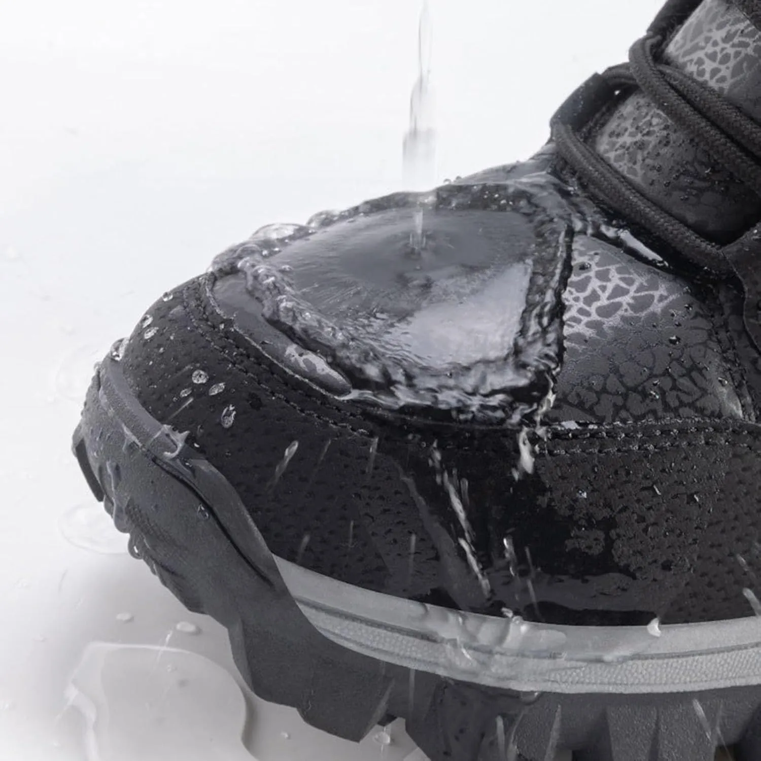 Winter Boots for Women Couple Boots Waterproof Snow Boots Padded Thickened Mid Calf Warm Walking Shoes