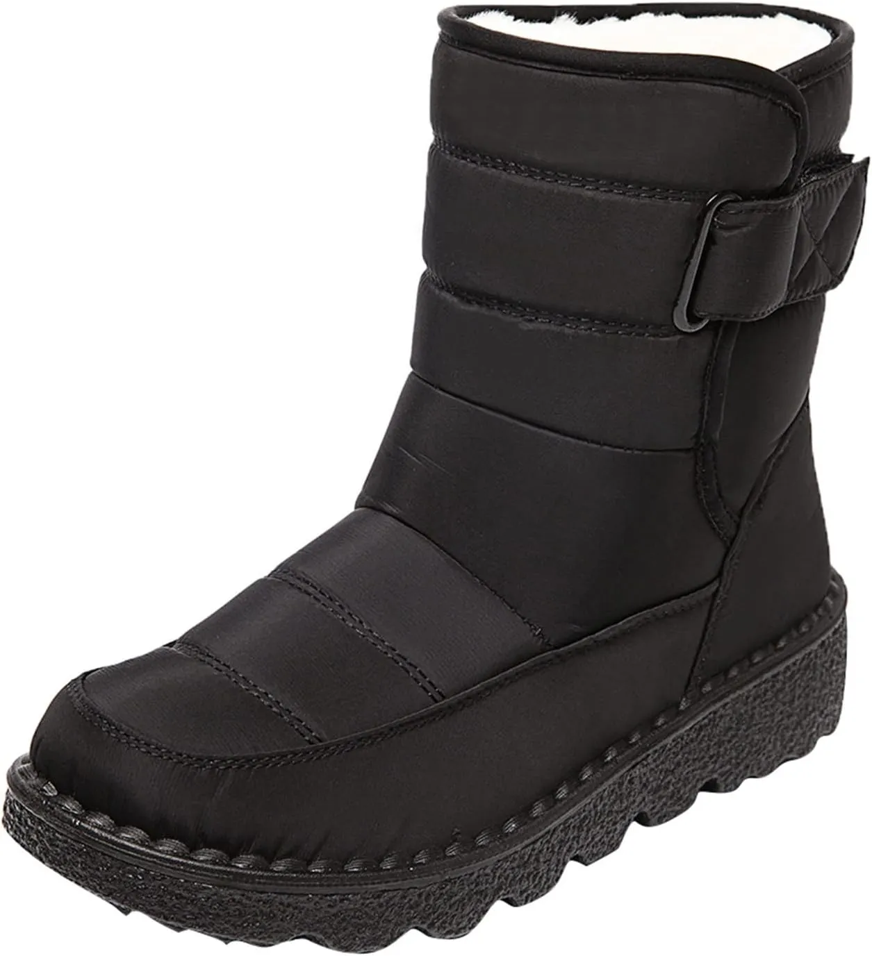 Winter Boots for Women Waterproof Winter Boot Ladies Slip On Womens Snow Boots Winter Shoes Warm Fur Lined Womens Fur Lined Slip On Boot Mens Casual Shoes Mens Booties Winter