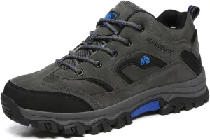 Winter Hiking Boots Men,Fashion Comfortable Cold-Weather Warm Winter Shoes for Men,Lightweight Walking Mens Snow Boots,Non-Slip Rubber Outsole