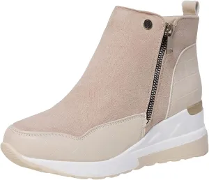 Women Snow Boots Black Ladies Winter Boots Slip On Snow Boots for Women Winter Warm Fur Lined Snow Shoes for Women Brown Boots for Women Men's Winter Booties