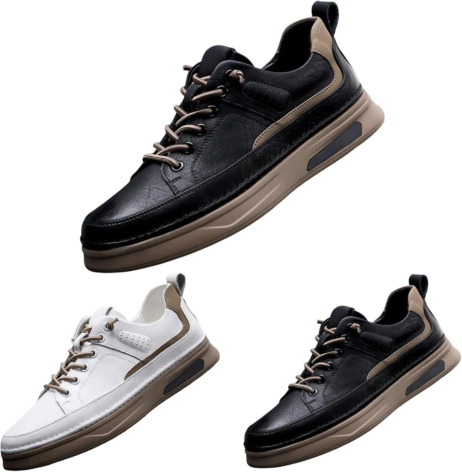Womens Fashion Sneakers Platform Arch Support Shoes for Women Slip On Casual Shoes Comfortable & Lightweight Women Loafers Comfortable Womens Slip On Sneakers Wide Width